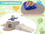 Colorful Soft Climb and Crawl Foam Playset 7 in 1, Soft Play Equipment Climb and Crawl Playground N710P170359E