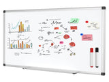 36 X 24 inches Magnetic Dry Erase Board with Aluminum Frame, Whiteboard for Home School 43656343