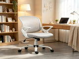 Gray Mid-Back Mesh Office Chair for Long Hours Working, Swivel Computer Chair, Rocking Function, 69111167