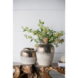 13x13x11" Round Sienna Brown Ceramic Accent Vase W2078P310229