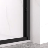 44-48"x72" Aluminum Frame Double Sliding Shower Door,Bypass Bathroom Sliding Door with Premium 5/16" W2011P293394