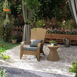 Outdoor Rattan Fire Pit Chairs 60336830