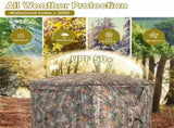 Stealth Hunting Tent with Pop-up Design, 150D Flame-Retardant Blackout Cloth , 17776705