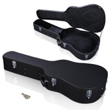 ZNTS Guitar Hard Case for Acoustic Guitar made of hard plywood wrapped in PU leather（No shipment on 15414695