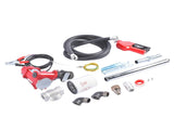 15GPM High Flow 12V Red Fuel Transfer Pump w/ Filters Hose Fit for Gasoline Diesel 04986496