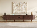 70 Inch Mid Century Modern TV Stand, TV Stand for 80 Inch TV, TV Stand with Tambour Doors, Drawers 26993441