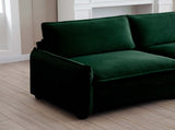 Ottoman Footstool in Corduroy Fabric, Can be Used with 2 Seater Sofas, 3 Seater Sofas and 4 Seater W714P185480