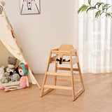 Wooden Double Solid Wood Feeding, Eat & Grow Portable High, Easy to Clean Baby Booster Chair in 15673138