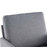 Lounge Chair, Comfy Single Sofa Accent Chair for Bedroom Living Room Guestroom, Dark Grey 88011294