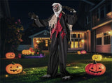 8.2ft Animatronic Werewolf Halloween Decor Realistic Fur, Scary Howls, Red Flashing LEDs, 18608033