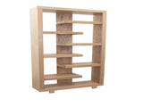 Laurel Canyon 80 inch high Bookshelf, No Assembly Required, Natural Finish B108P292285