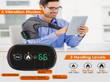 Heated Shoulder Massager 3 Heat Levels & 3 Vibration Modes Cordless USB Rechargeable Shoulder Brace 52508530