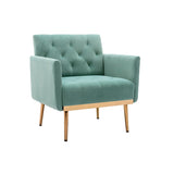 ZNTS COOLMORE Accent Chair ,leisure single sofa with Rose Golden feet W153981350