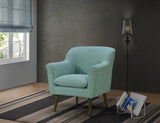 Shelby 31.5" Gray Woven Fabric Oversized Armchair B061128590