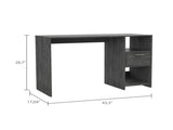 Arlington Writing Computer Desk, One Drawer, Two Shelves B128P148861
