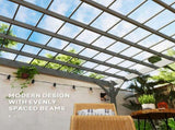 Wooden pavilion With seat 33356257