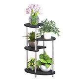 ZNTS 4Tier Metal Plant Stand Foldable Tall Plant Holder Iron Art Corner Plant Display Rack Indoor Outdoor W2181P147792