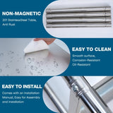 24''*24 Commercial Work Table for Restaurant and Home Stainless Steel Kitchen Prep Table with Under W3167P303035