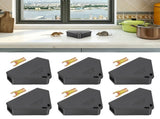 12Pcs Refillable Mouse Bait Station Boxes, Tamper Resistant Lock Design with Keys, Weather Resistant 66647488