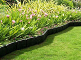 Plastic Lawn Edging, Interlocking Garden Landscape Border, 20Piece 16ft Flexible PP Garden Edging 43859441