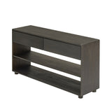 TREXM Console Table for Entryway, Vintage Entryway Table with Drawers and Shelves, Perfect Console N715P233434P