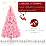 6 FT Artificial Christmas Tree, Unlit Christmas Pine Tree with 1000 Branch Tips and Sturdy Metal 27486356