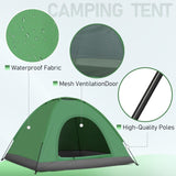 3-4 Person Camping Dome Tent Army Green 51815761