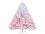 6ft Flocked Christmas Tree - 820 Branch Tips, Fireproof PVC, 3-Section Assembly, Metal 02087941