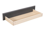 Upholstered Daybed with 2 Storage Drawers Twin Size Sofa Bed Frame No Box Spring Needed, Linen WF299017AAE
