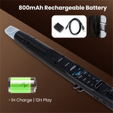 Portable Wireless MIDI Electronic Saxophone - 100 Tones, 3W Hi-Fi Speaker, 12hrs Playtime, 0.7lbs 89507916