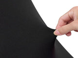 Spandex Tablecloth Set 3-Pack 6ft Rectangular 95% Polyester 5% Spandex Black Fitted Table 40432876