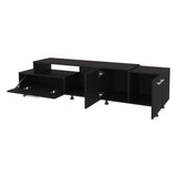 FM FURNITURE Liberty Entertainment Center with Drop-Down Door. Adjustable Legs. Open Storage. and B128P283288