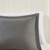 King 3M Scotchgard Diamond Quilting Reversible Down Alternative Comforter Set B03595026