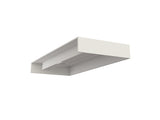 42'' Bathroom Solid surface Basin, Matte White Color T3785P491213