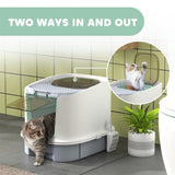 ZNTS Cat Litter Box、Cat Litter Box Enclosure 54697067