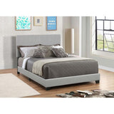Grey Queen Panel Bed B062P153561