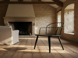 Drylan Steel Framed Side Chair in Black Powder Coated Finish and Black Brushed Wood B2736P511289