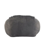 Sezze Indoor Bean Bag Chair, Gray Faux Fur N775P265552G