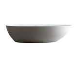 59'' Solid Surface Matte Tub, Freestanding Solid Surface Resin Stone Bathtub, Solid Surface Matte W2753P191227