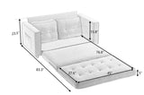 3 Fold Sofa,Convertible Futon Couch sleeper sofabed,Space saving loveseat,Pull Out Couch Bed for W1628118503