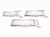 3-Piece Cutting Board Set, Sturdy Chopping Board with Juice Groove & Handle for Serving 03641382