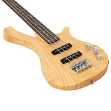 ZNTS GW101 36in Small Scale Electric Bass Guitar Suit With Mahogany Body SS 31175437