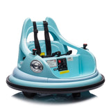 ZNTS 12V ride on bumper car for kids,electric car for kids,1.5-5 Years Old,W/Remote Control, LED Lights, W1396132725