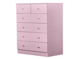 Macaron powder, particleboard with a textured melamine finish, 66*40*111cm, 42 drawer cabinet, 04628135