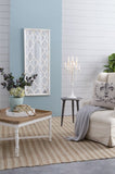 24" x 60" Distressed White Floor Mirror, Full Body Mirror for Bathroom Bedroom Living Room W2078126756