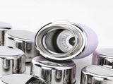 Portable Insulated Cup with Built-in Lipstick Mirror - Lipstick Tumbler 160mL purple 39517075