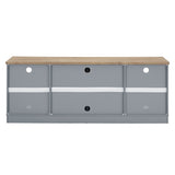 Modern Farmhouse TV Media Stand, Large Home Entertainment Console, for TV Up to 80'', with Open W1758P147679