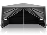 10'x10' Gazebo Waterproof Outdoor Canopy Patio Tent Party Tent for Wedding BBQ 00451964