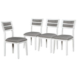 Classic and Traditional Style 6 - Piece Dining Set, Includes Dining Table, 4 Upholstered Chairs & 96380946