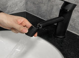 Bathroom sink faucet, single hole bathroom faucet modern single handle vanity basin faucet 32558976